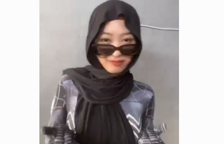 Zarasfraa aka Zara Tiktok Edisi Black Spiderman! TOBRUT!