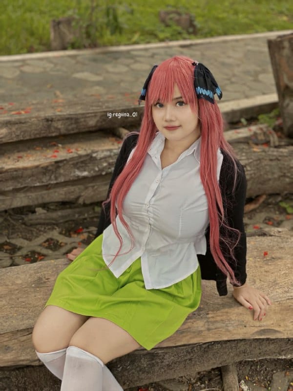 Yurakaze Regina Cosplay Nino Nakano  , WOW TOBRUT NYAAA