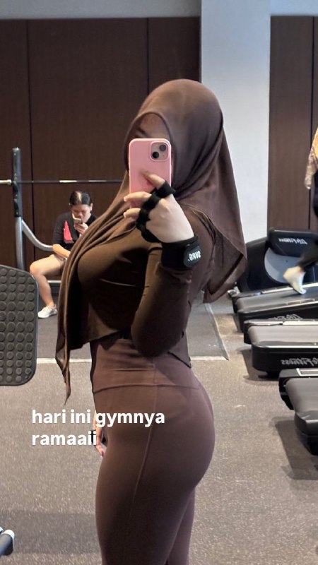 Aureliakh Konten Eksklusif HIJAB GYM! HOT BANGET tobrut!
