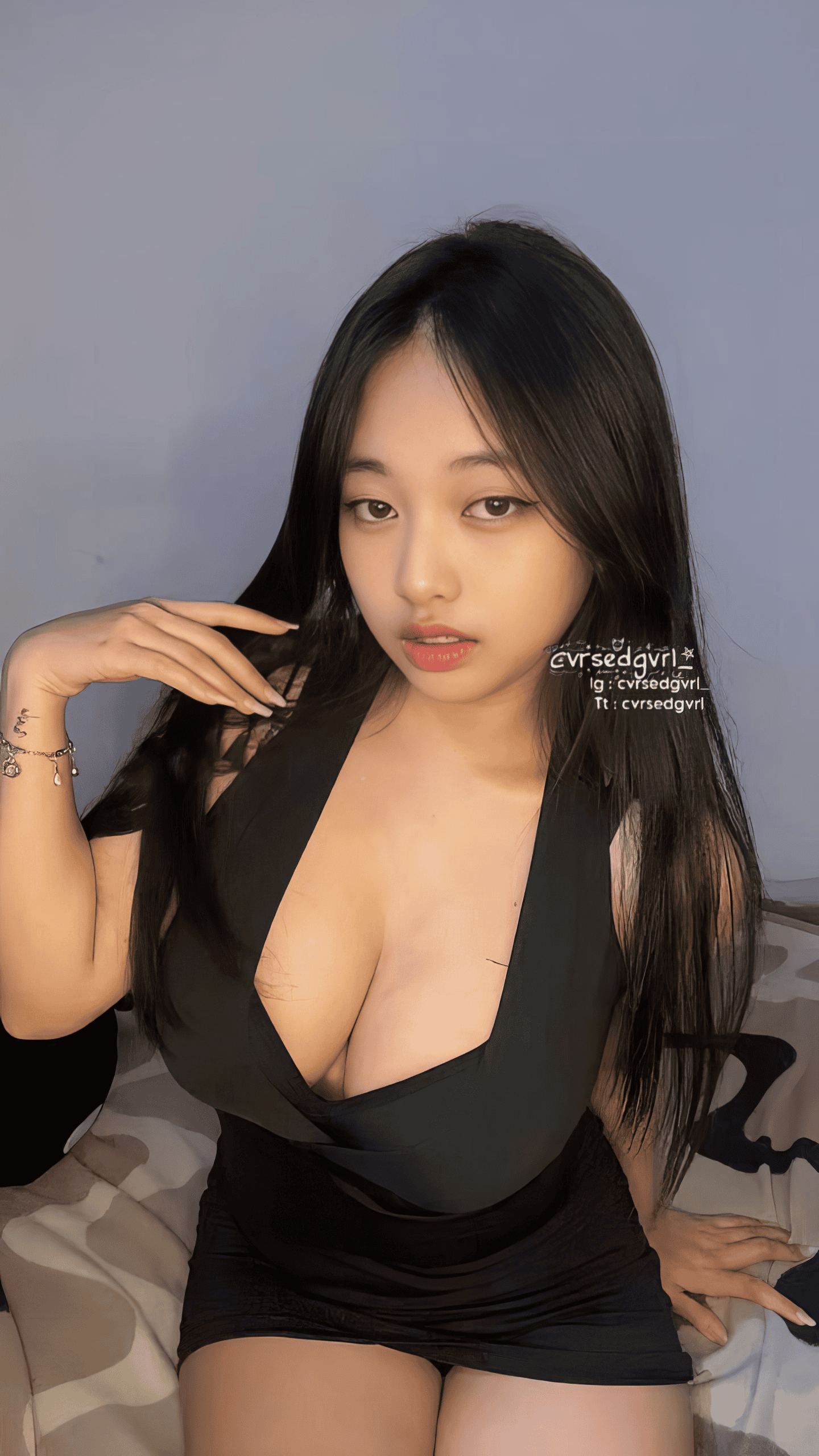 Meruchan – Black Dress , GURIHHHH!